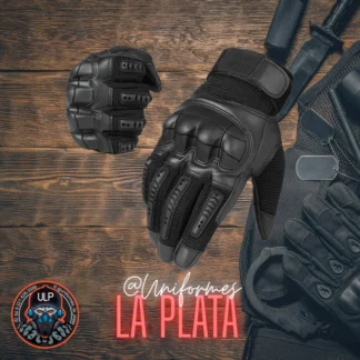 Guantes Tácticos de Cuero Uniformes La Plata